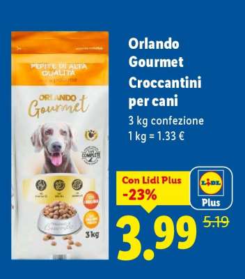 Orlando Gourmet Croccantini per cani
