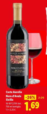 Corte Aurelio Nero d'Avola Sicilia