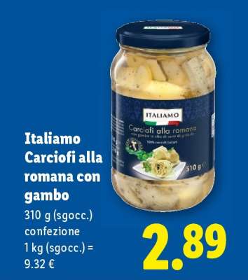 Italiamo Carciofi alla romana con gambo