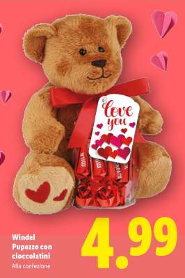 Windel Pupazzo con cioccolatini