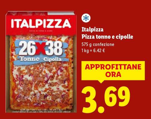 Italpizza Pizza tonno e cipolle