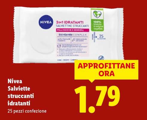 Nivea Salviette struccanti idratanti