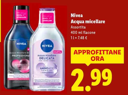 Nivea Acqua micellare