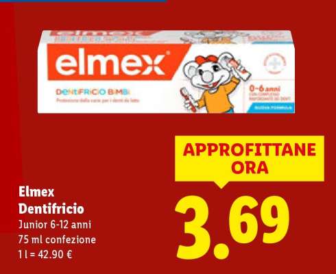 Elmex Dentifricio