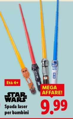 Star Wars Spada laser per bambini