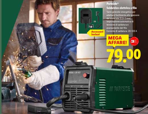 PARKSIDE® Saldatrice elettrica a filo