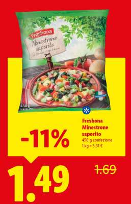 Freshona Minestrone saporito