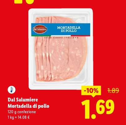 Dal Salumiere Mortadella di pollo