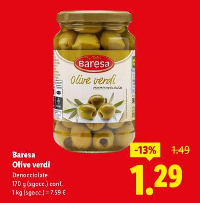 Baresa Olive verdi