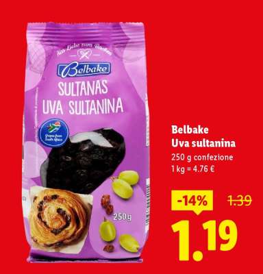 Belbake Uva sultanina