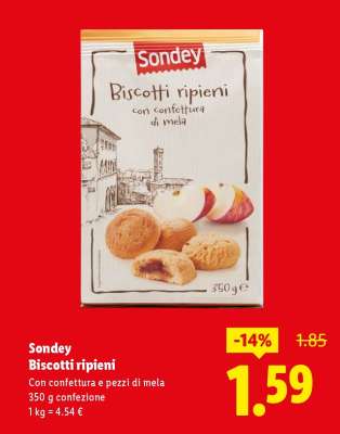 Sondey Biscotti ripieni