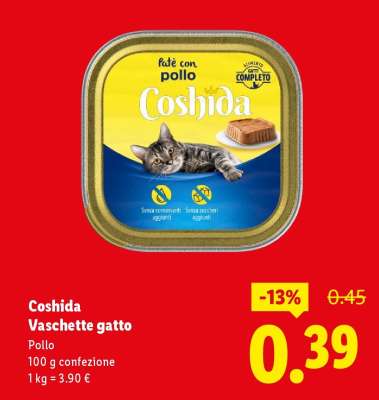 Coshida Vaschette gatto