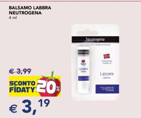 BALSAMO LABBRA NEUTROGENA