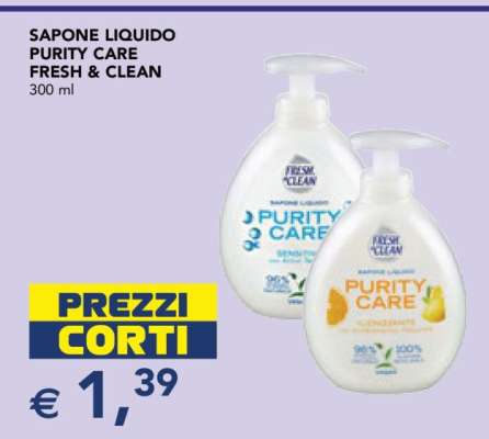 SAPONE LIQUIDO PURITY CARE FRESH & CLEAN