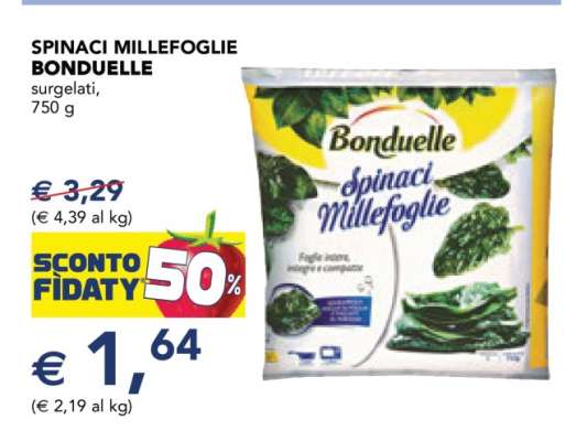 Spinaci Millefoglie Bonduelle