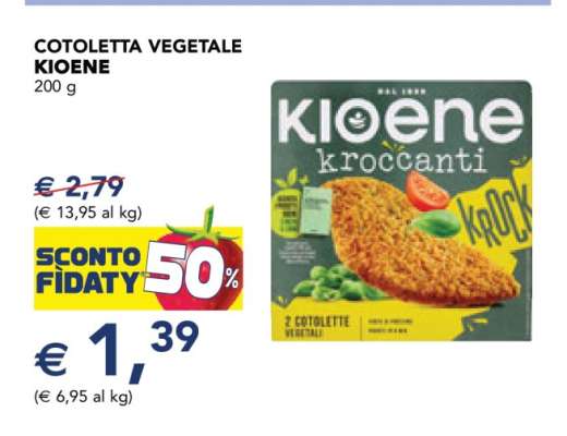 COTOLETTA VEGETALE KIOENE