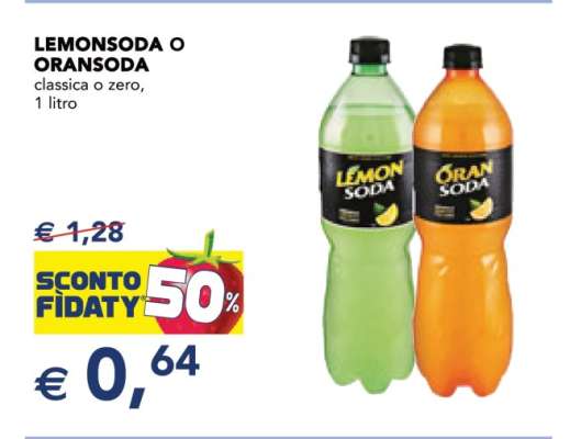 LEMONSODA O ORANSODA