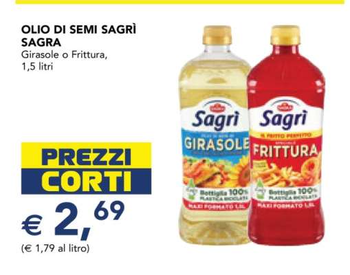 Olio di Semi Sagrì Sagrà