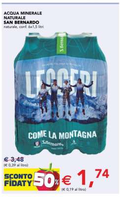 Acqua Minerale Naturale San Bernardo