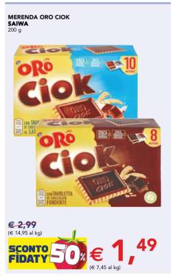 MERENDA ORO CIOK SAIWA