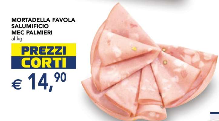 Mortadella Favola Salumificio Mec Palmieri