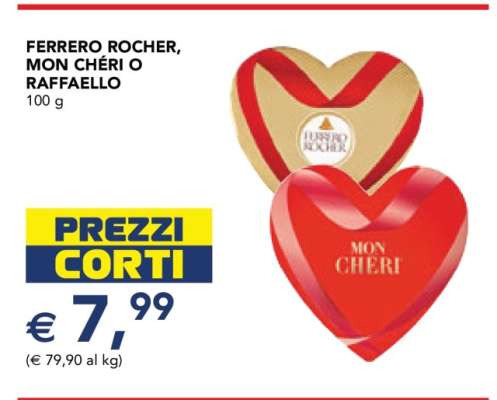 Ferrero Rocher, Mon Chéri o Raffaello