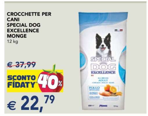 CROCCHETTE PER CANI SPECIAL DOG EXCELLENCE MONGE