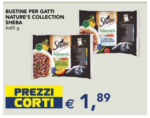 BUSTINE PER GATTI NATURE’S COLLECTION SHEBA