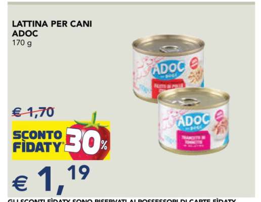 LATTINA PER CANI ADOC