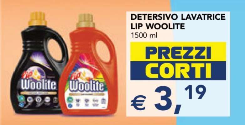 Detersivo Lavatrice Lip Woolite