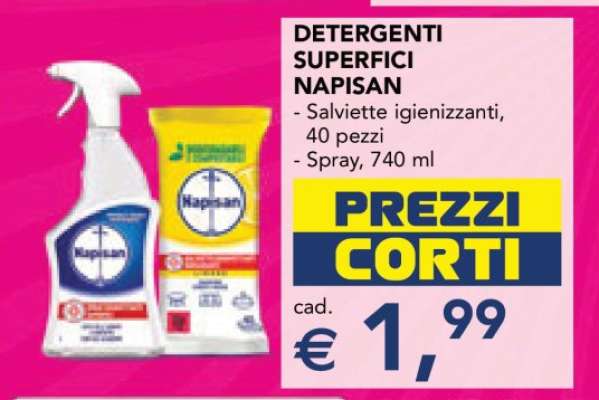 DETERGENTI SUPERFICI NAPISAN