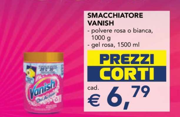 SMACCHIATORE VANISH