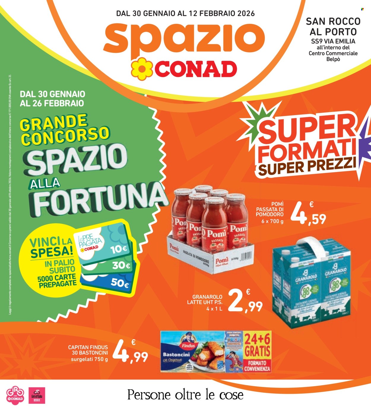 Volantino Spazio Conad - 30/1/2026 - 12/2/2026. Pagina 1
