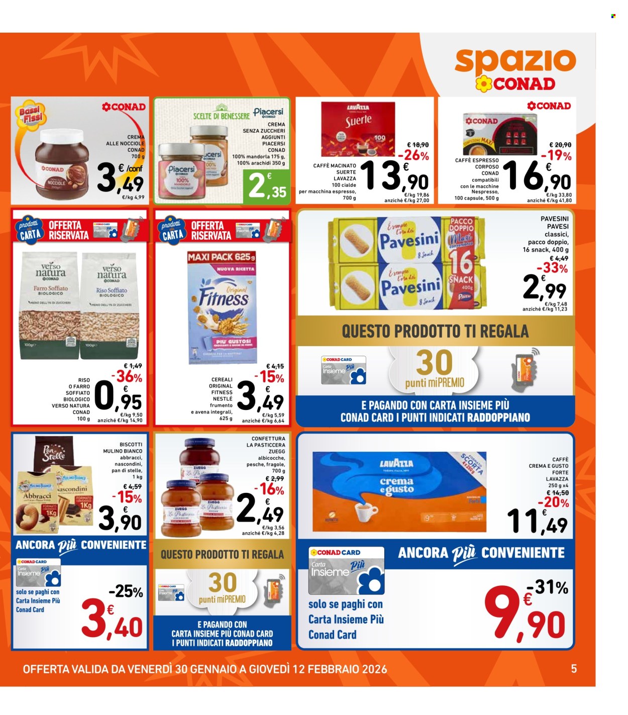 Volantino Spazio Conad - 30/1/2026 - 12/2/2026. Pagina 5