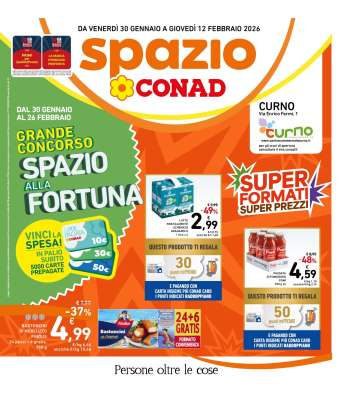 Volantino Spazio Conad - 30/1/2026 - 12/2/2026.