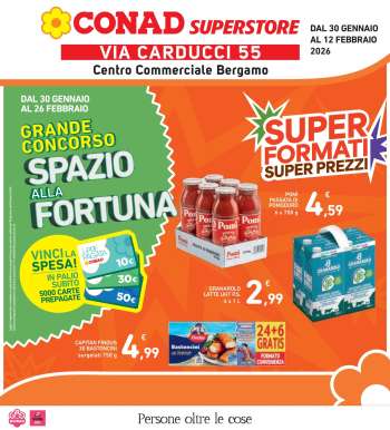 Volantino Conad Superstore - 30/1/2026 - 12/2/2026.