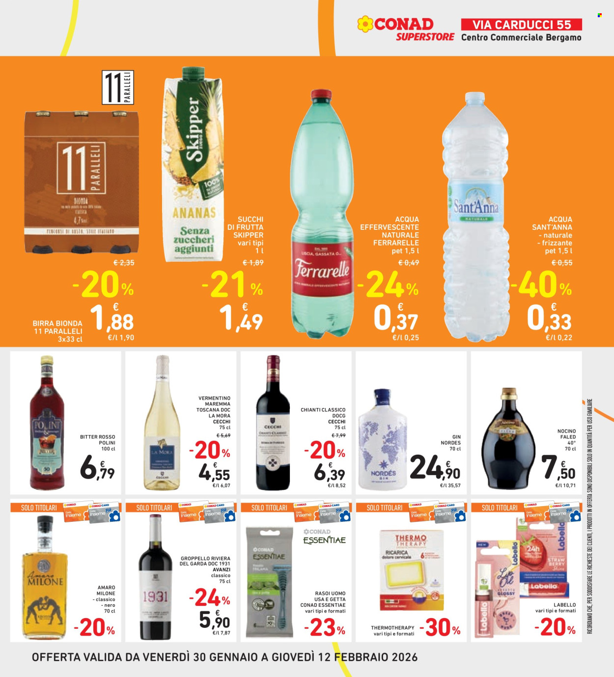 Volantino Conad Superstore - 30/1/2026 - 12/2/2026. Pagina 25