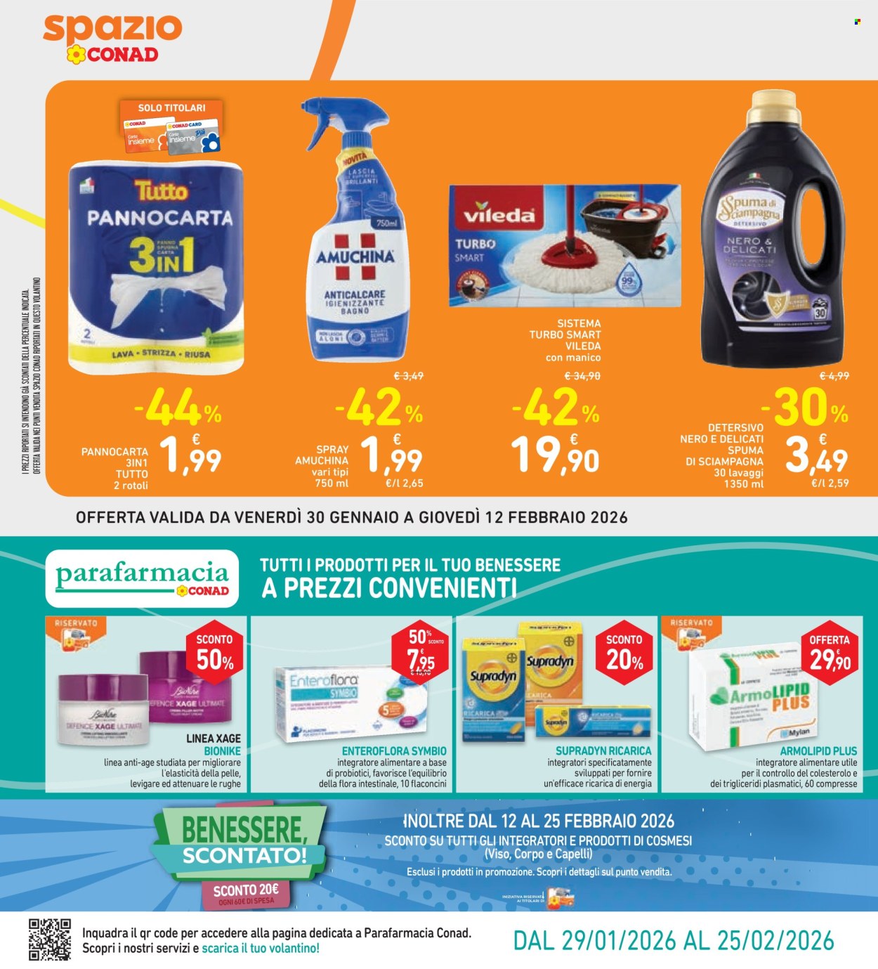 Volantino Spazio Conad - 30/1/2026 - 12/2/2026. Pagina 28