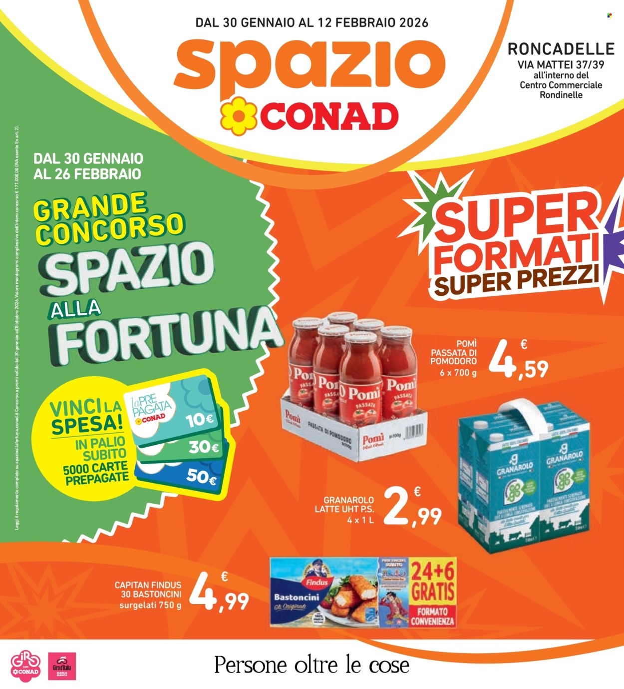 Volantino Spazio Conad - 30/1/2026 - 12/2/2026. Pagina 1