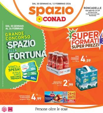 Volantino Spazio Conad - 30/1/2026 - 12/2/2026.