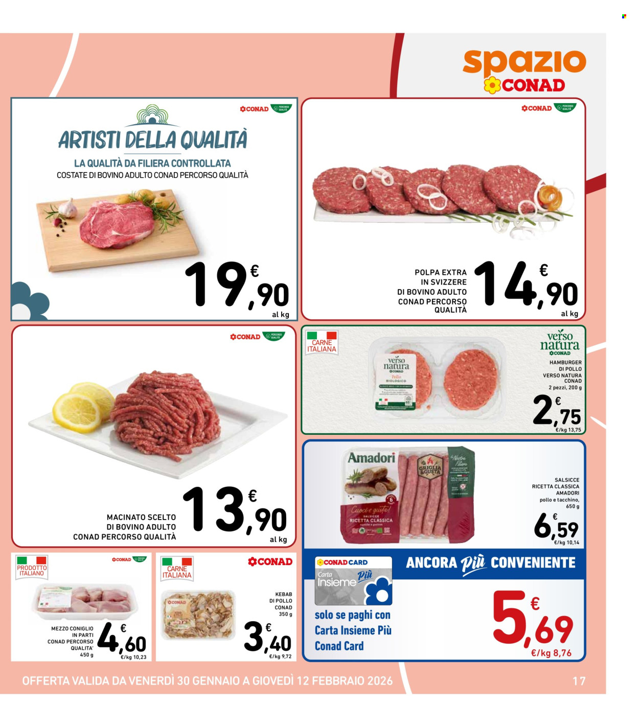 Volantino Spazio Conad - 30/1/2026 - 12/2/2026. Pagina 17
