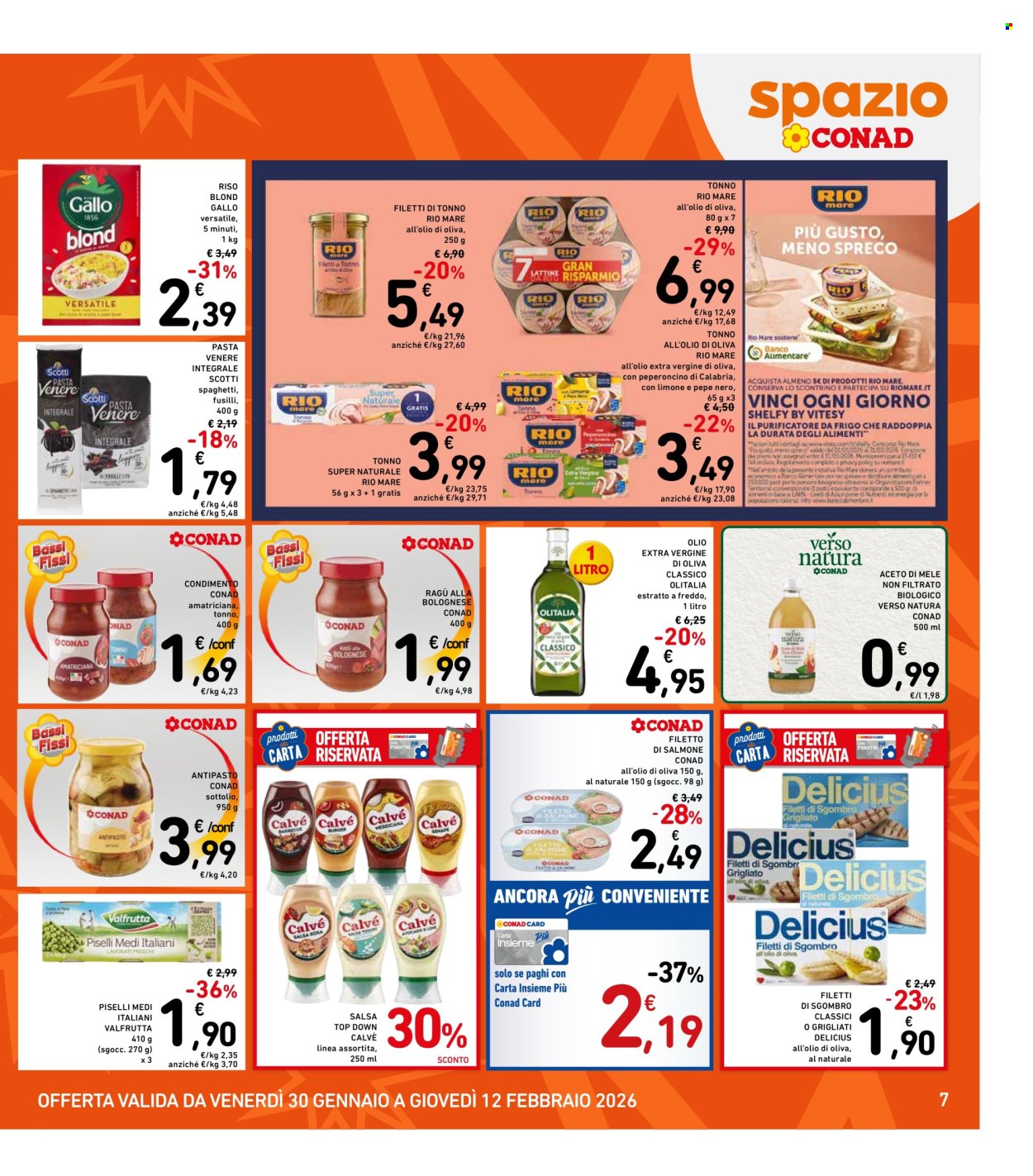 Volantino Spazio Conad - 30/1/2026 - 12/2/2026. Pagina 7