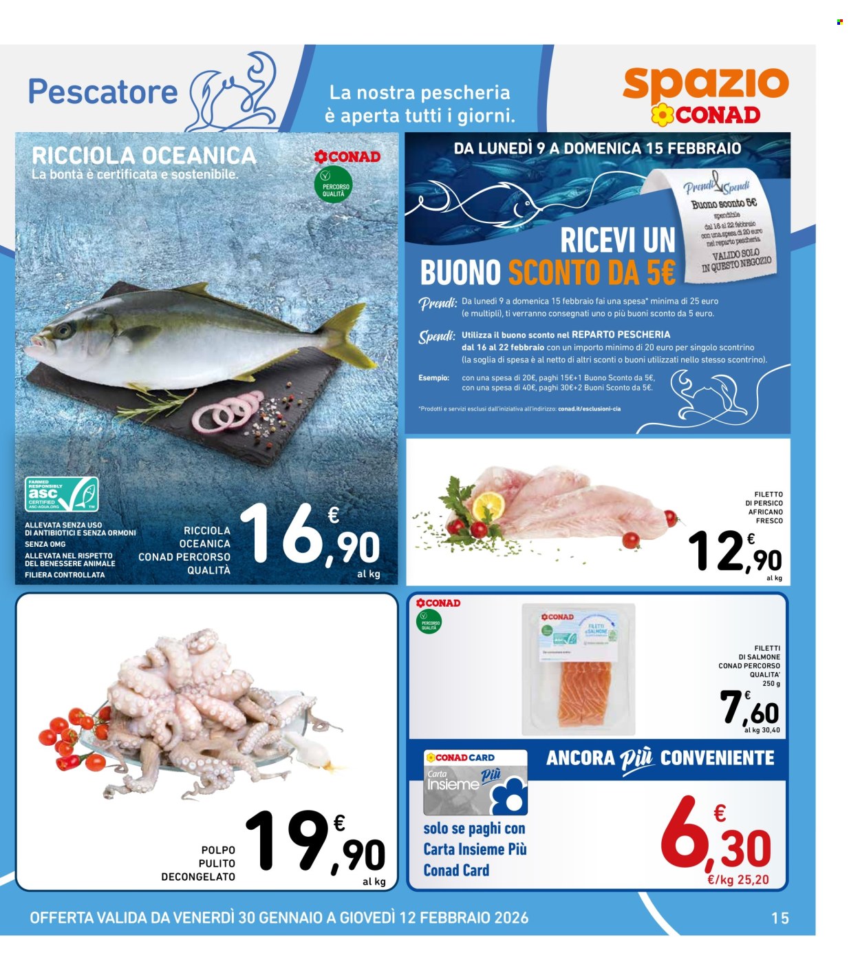 Volantino Spazio Conad - 30/1/2026 - 12/2/2026. Pagina 15