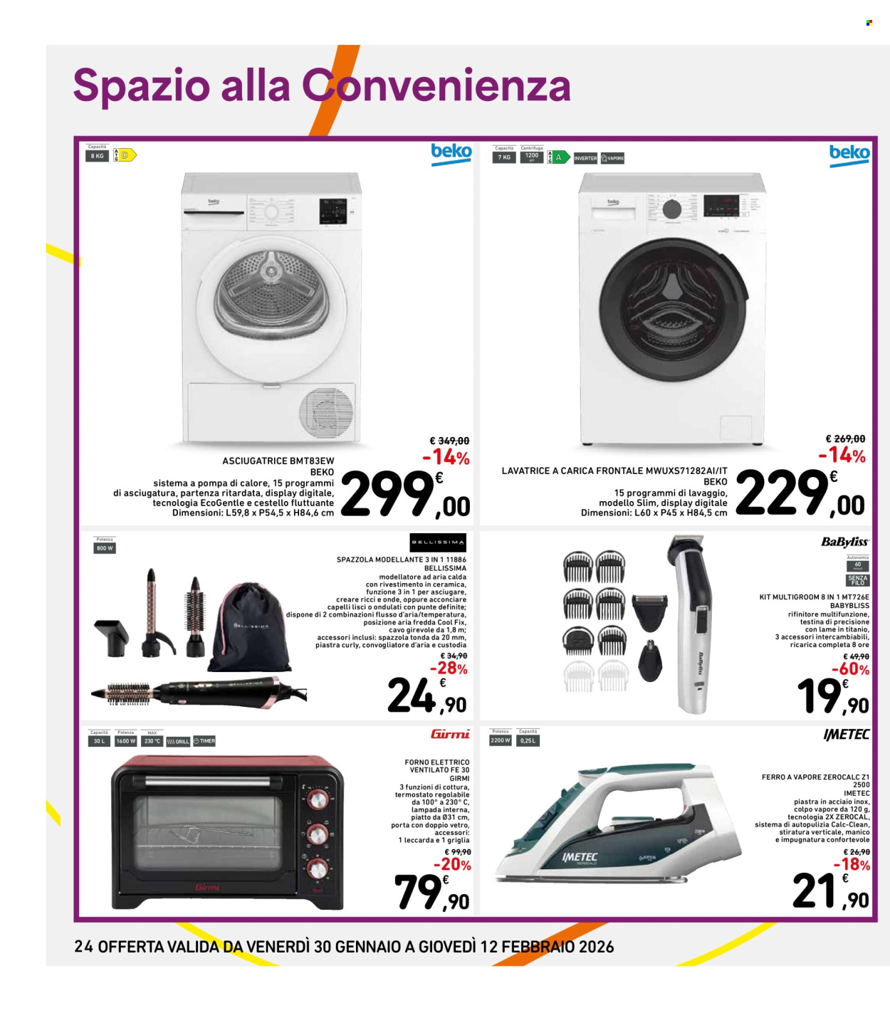 Volantino Spazio Conad - 30/1/2026 - 12/2/2026. Pagina 24