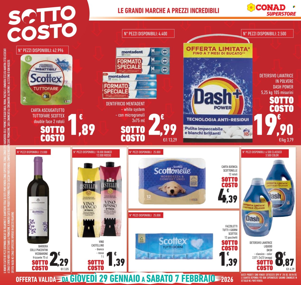 Volantino Conad Superstore - 29/1/2026 - 10/2/2026. Pagina 6
