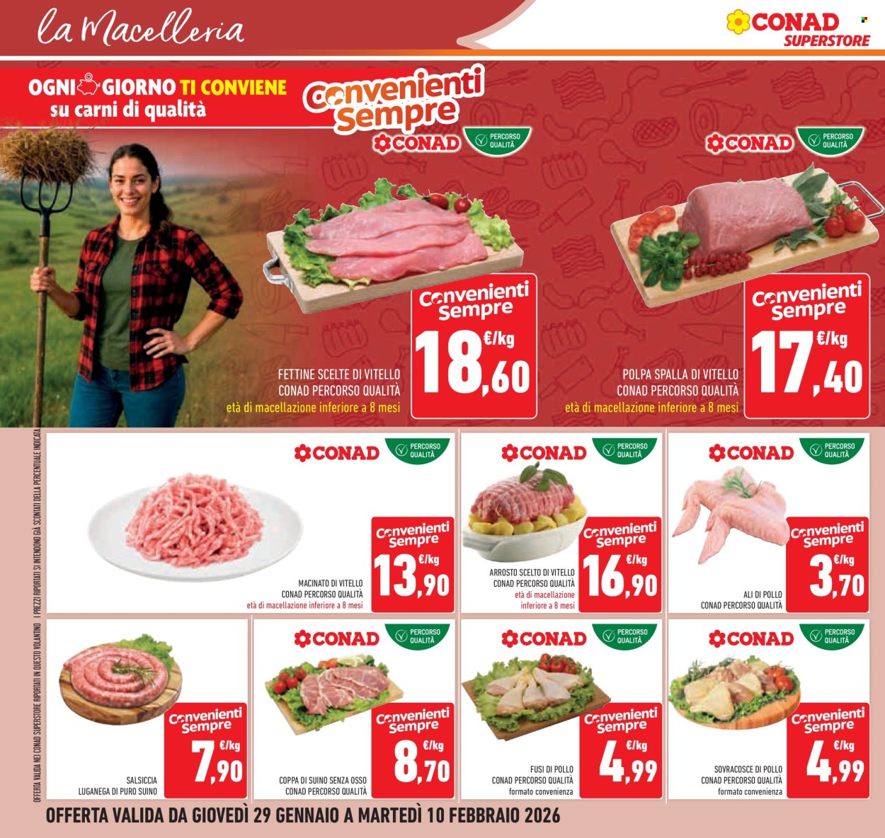 Volantino Conad Superstore - 29/1/2026 - 10/2/2026. Pagina 10