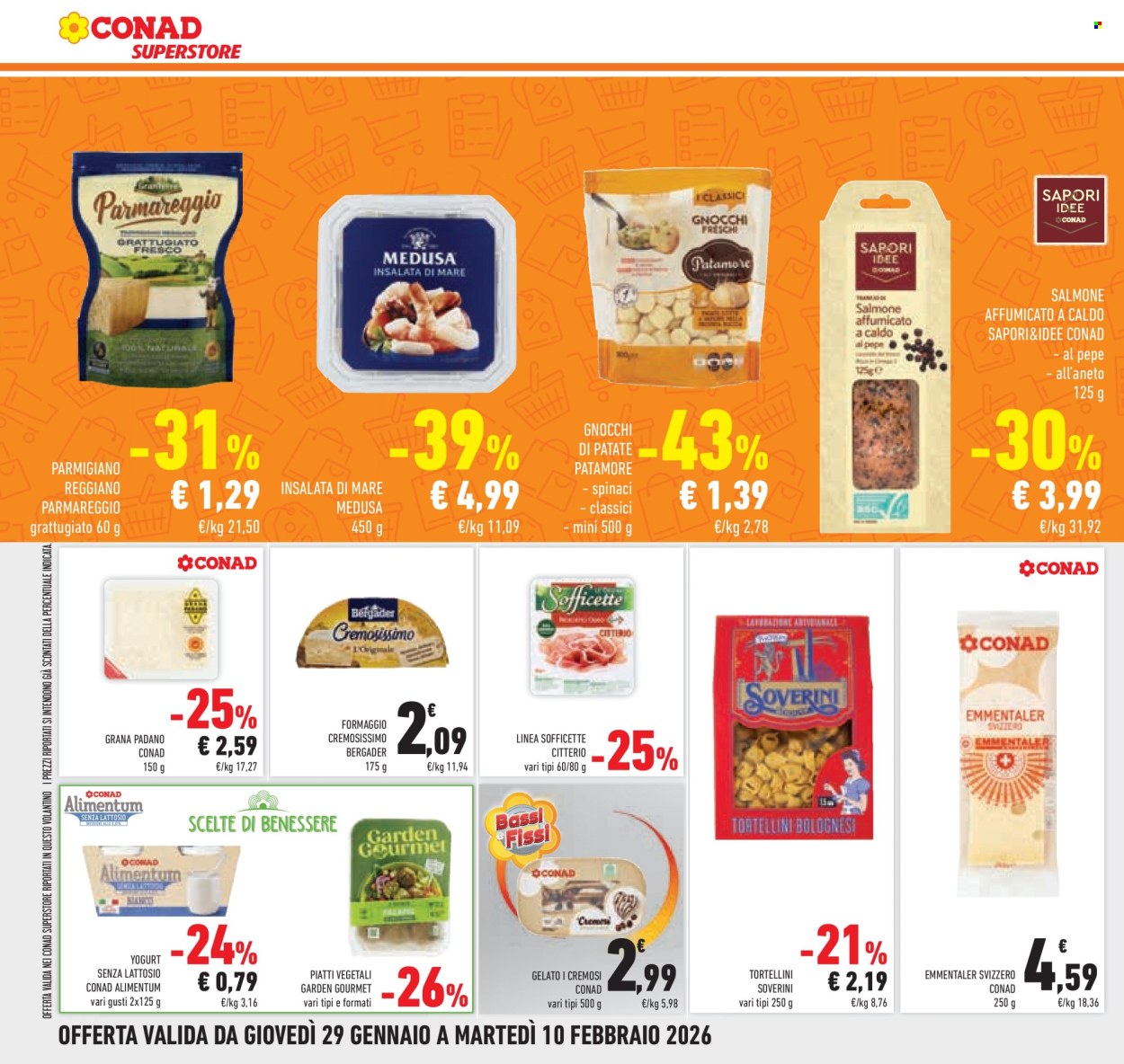 Volantino Conad Superstore - 29/1/2026 - 10/2/2026. Pagina 22