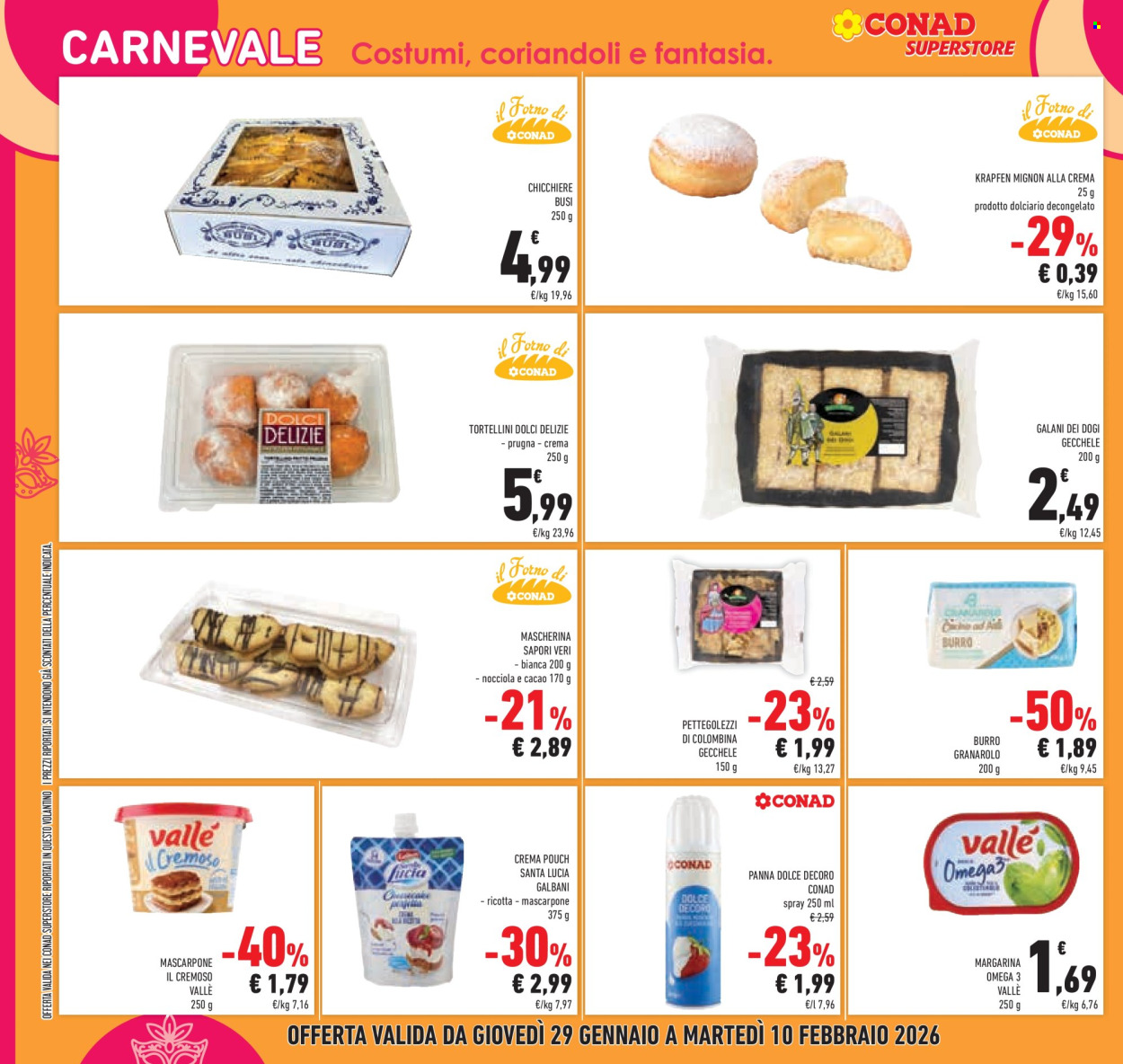 Volantino Conad Superstore - 29/1/2026 - 10/2/2026. Pagina 24