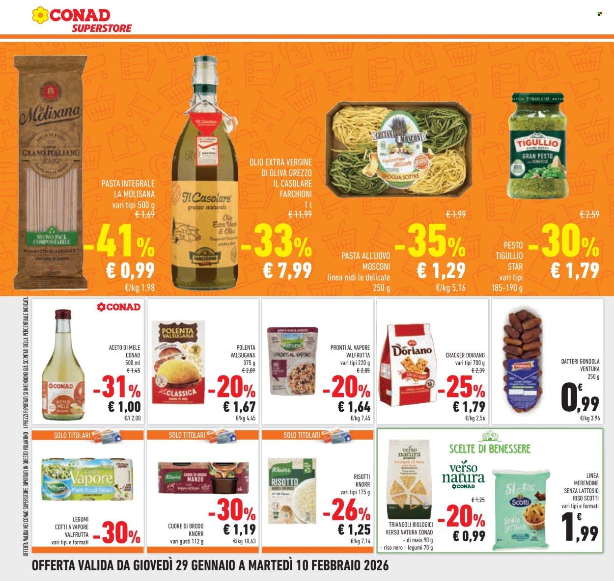 Volantino Conad Superstore - 29/1/2026 - 10/2/2026. Pagina 26