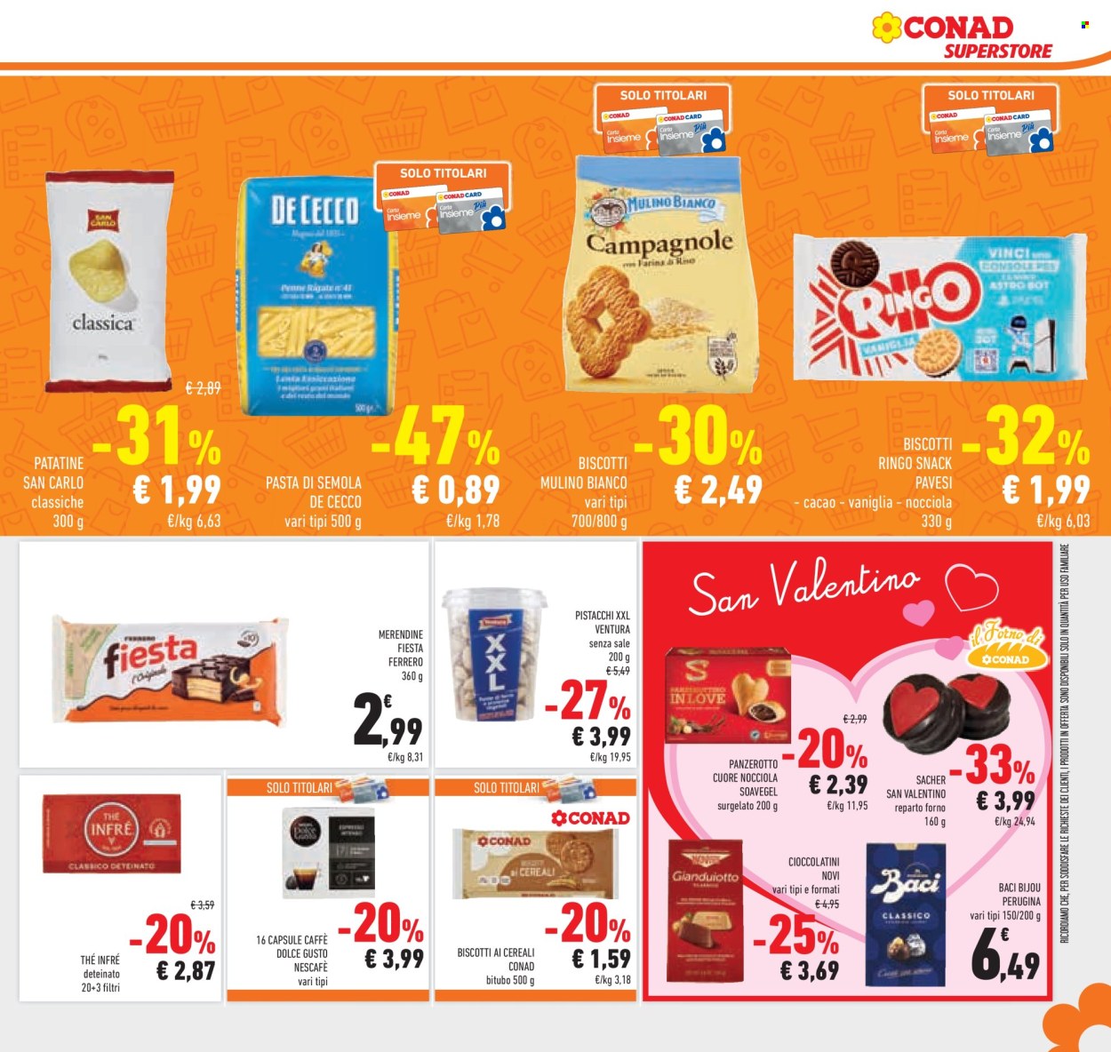 Volantino Conad Superstore - 29/1/2026 - 10/2/2026. Pagina 27